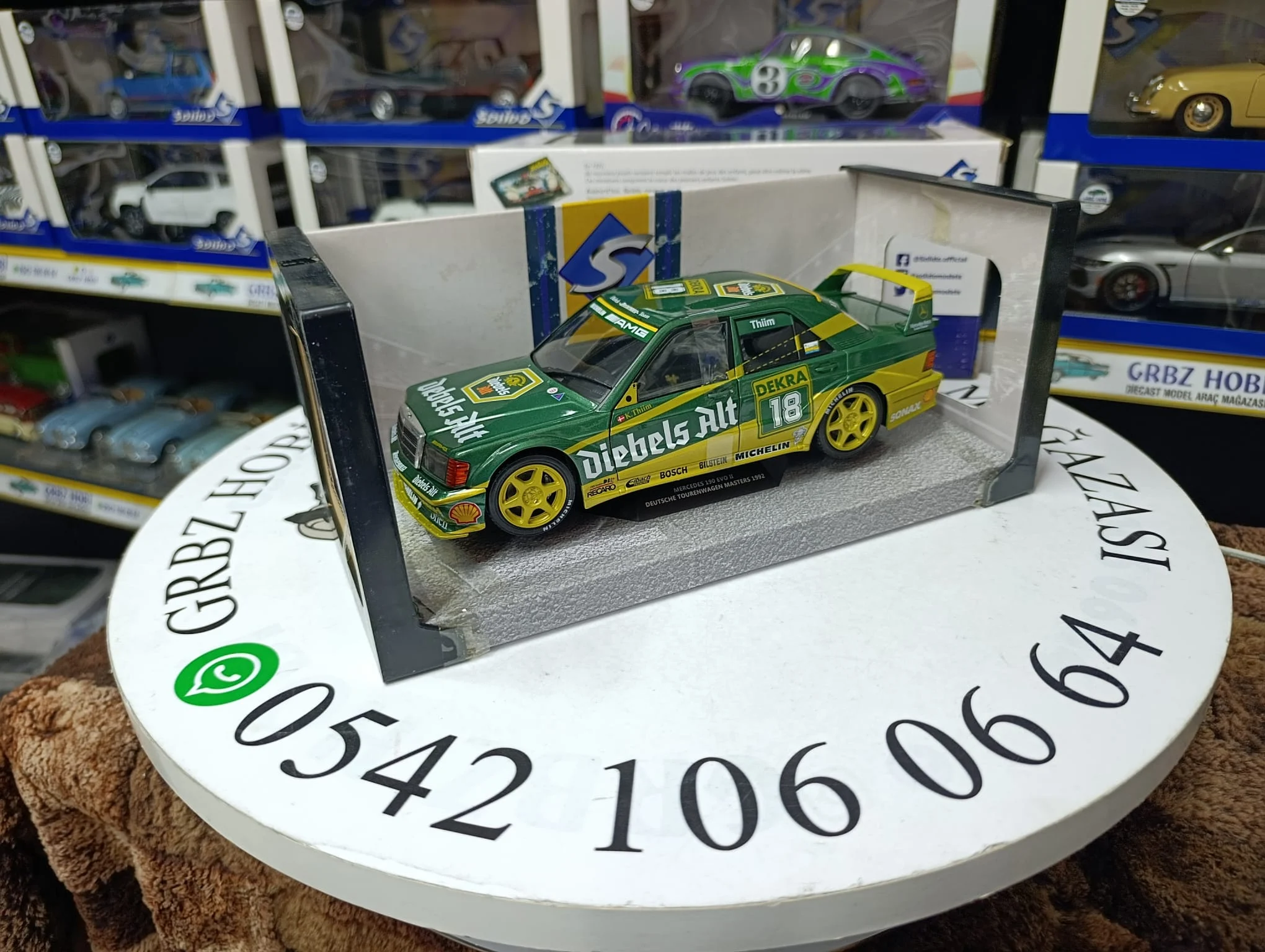 Solido Mercedes 190 EVO2 Dekra 18
