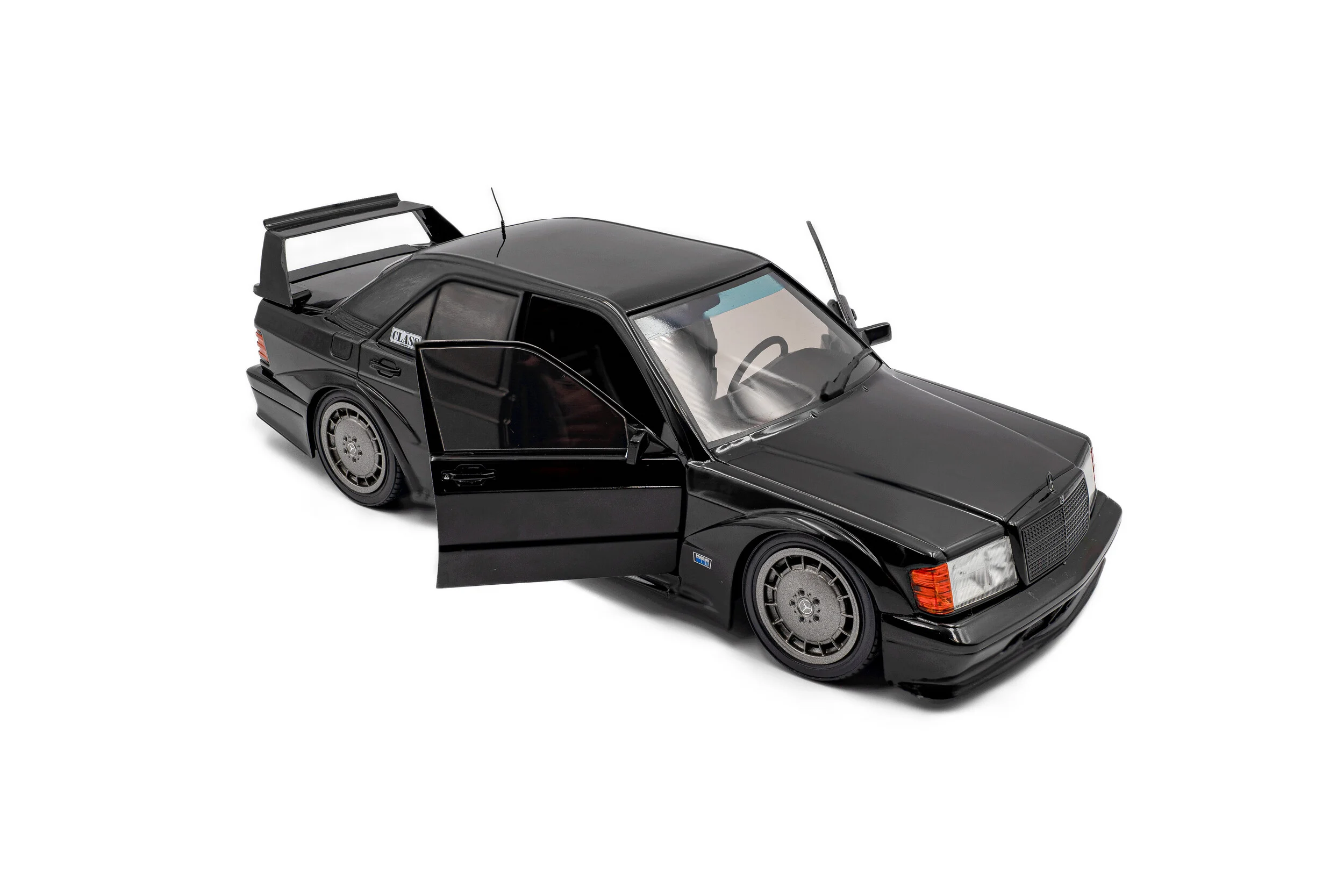 SOLIDO Mercedes-Benz 190 (W201) Evo II – SOLIDO WORKS BLACK – 1990 - Görsel 2