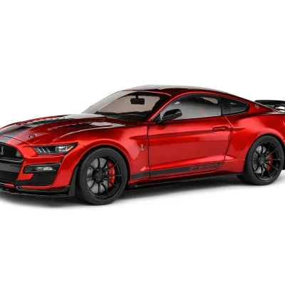 SOLIDO Shelby Mustang Shelby GT500KR – Red / Black Stripes – 2023