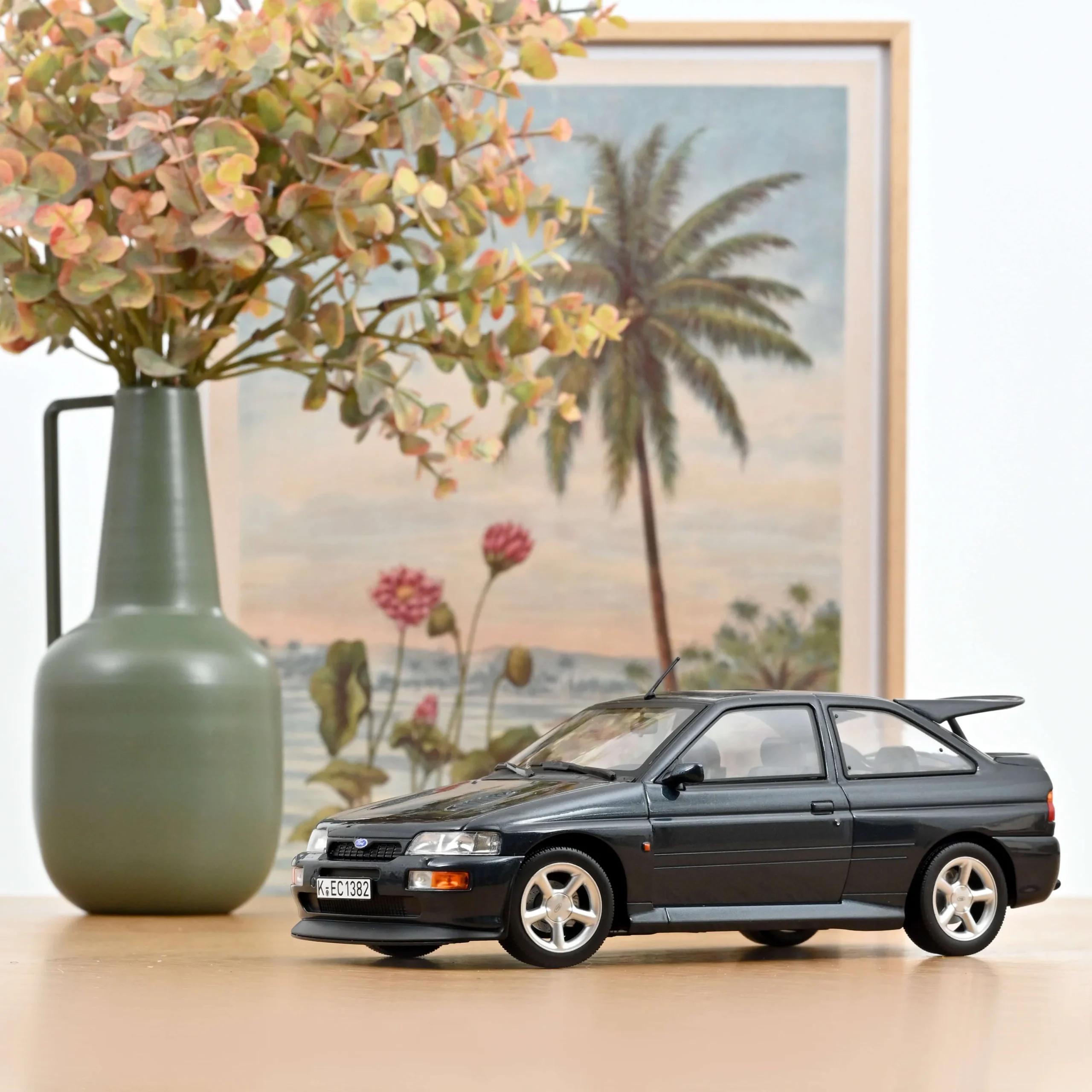 NOREV Ford Escort Cosworth 1992 Mallard Green Metallic 1:18