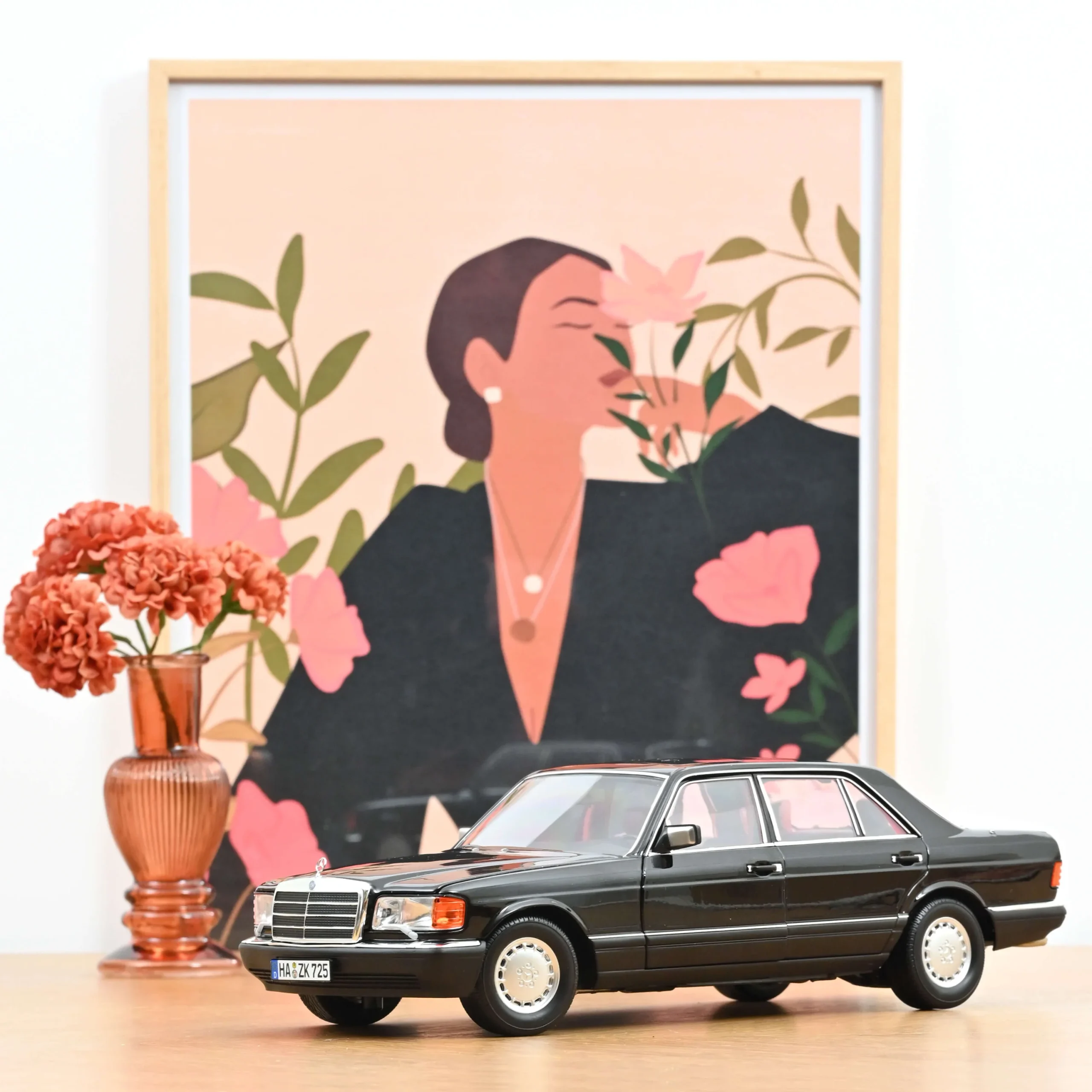 NOREV Mercedes-Benz 560 SEL 1991 Black 1:18