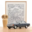 NOREV Mercedes-Benz 350 SEL 1979 Hansa Mavisi