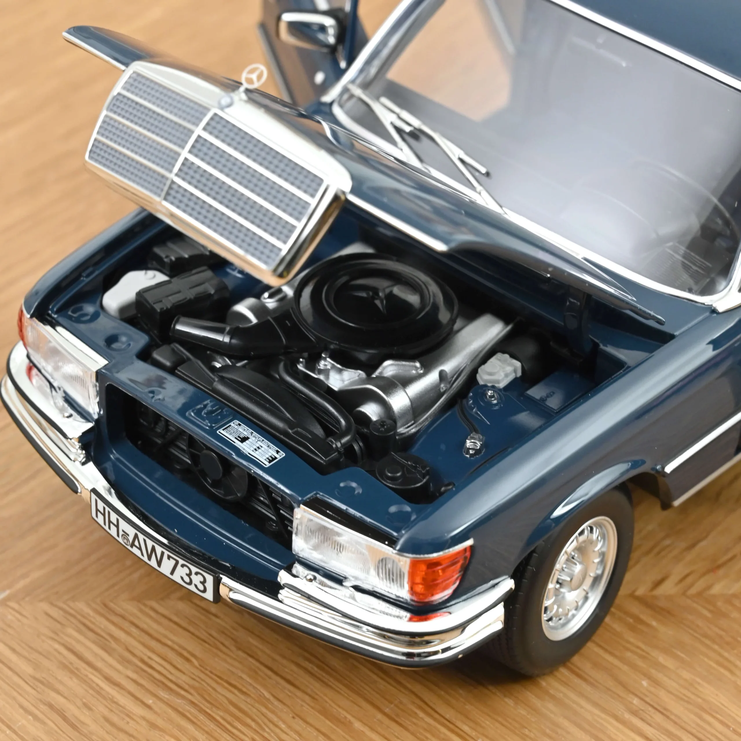 NOREV Mercedes-Benz 350 SEL 1979 Hansa Mavisi - Görsel 5