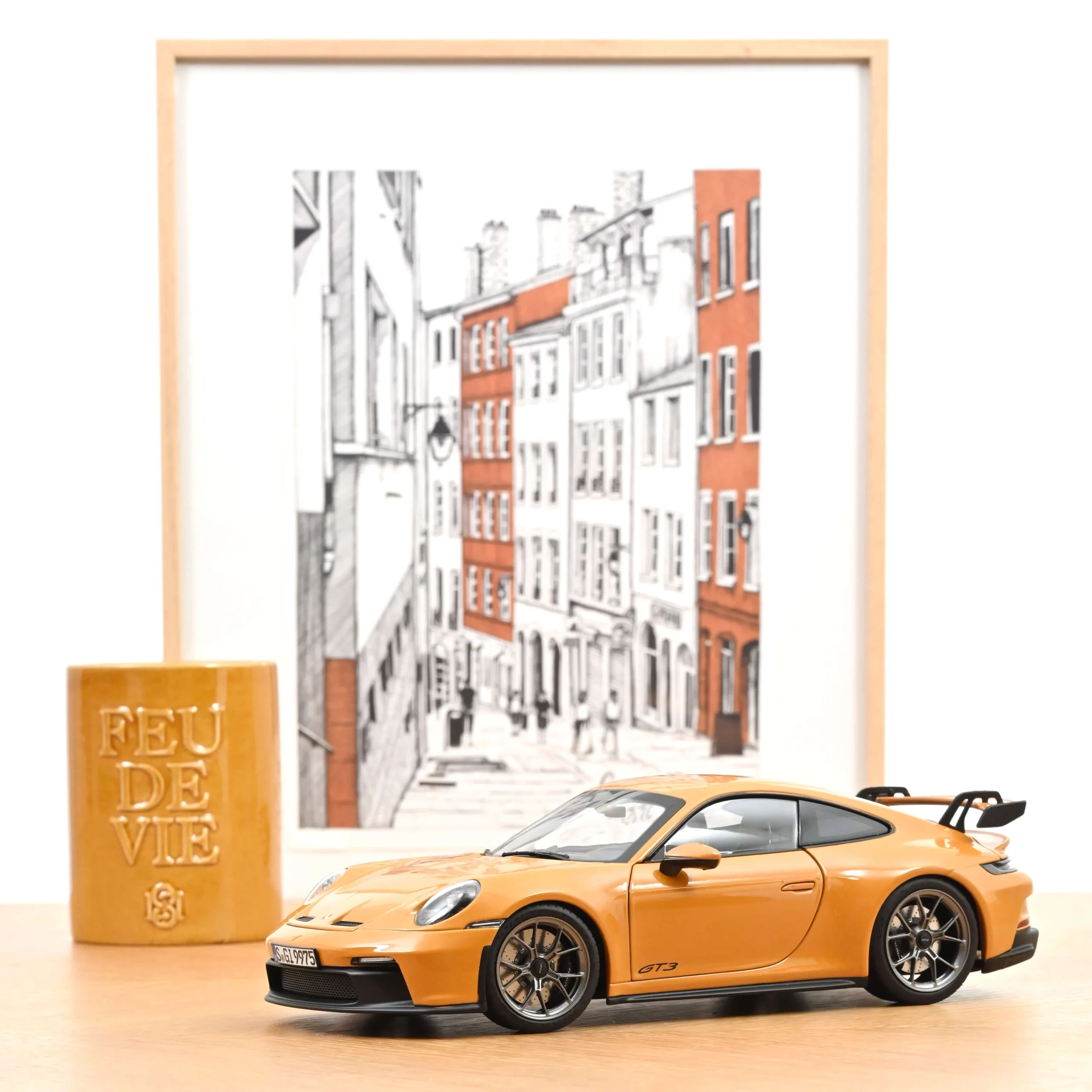 NOREV Porsche 911 GT3 2021 Bahama Yellow 1:18
