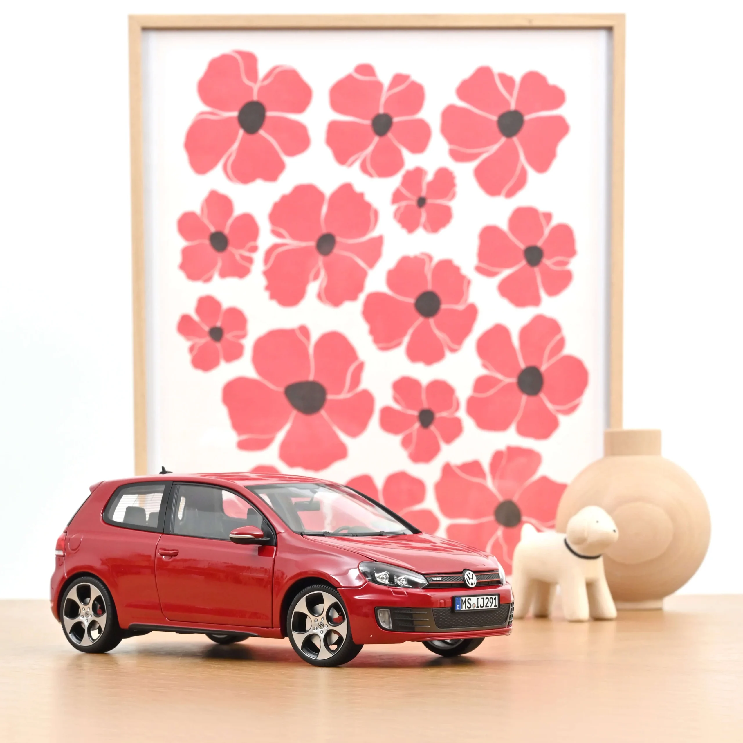 NOREV VOLKSWAGEN Golf GTI 2009 Tornado Red 1:18