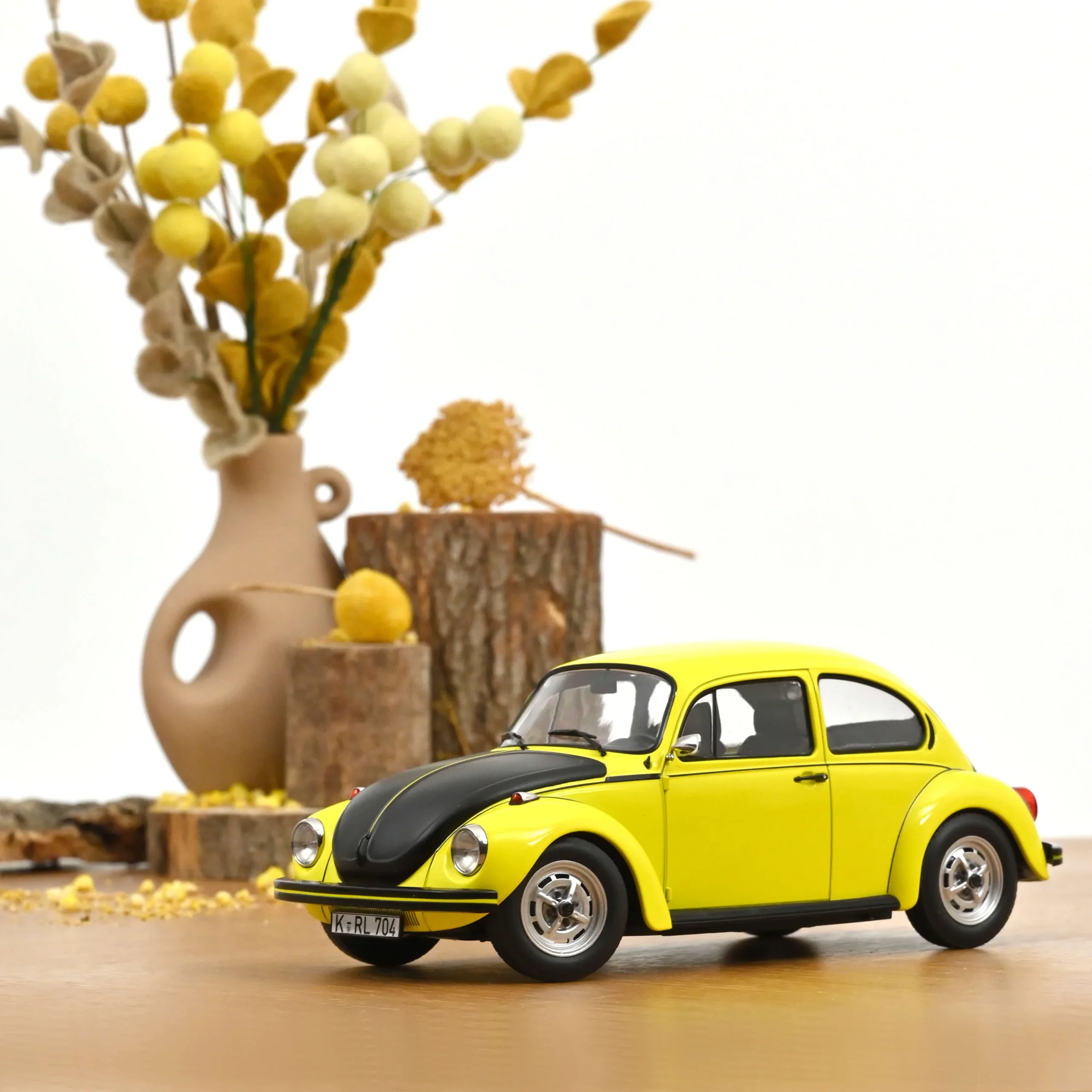 NOREV VOLKSWAGEN beetle 1303 1973 Yellow/Black