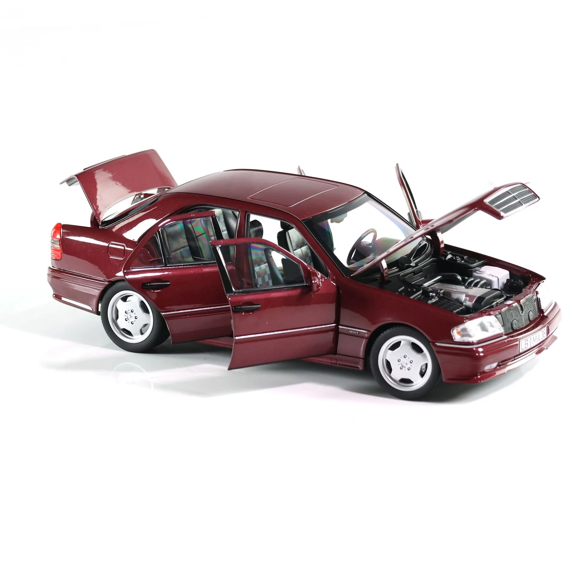 NOREV MERCEDES BENZ C CLASS W202 C36 1993-1997 1:18 - Görsel 2