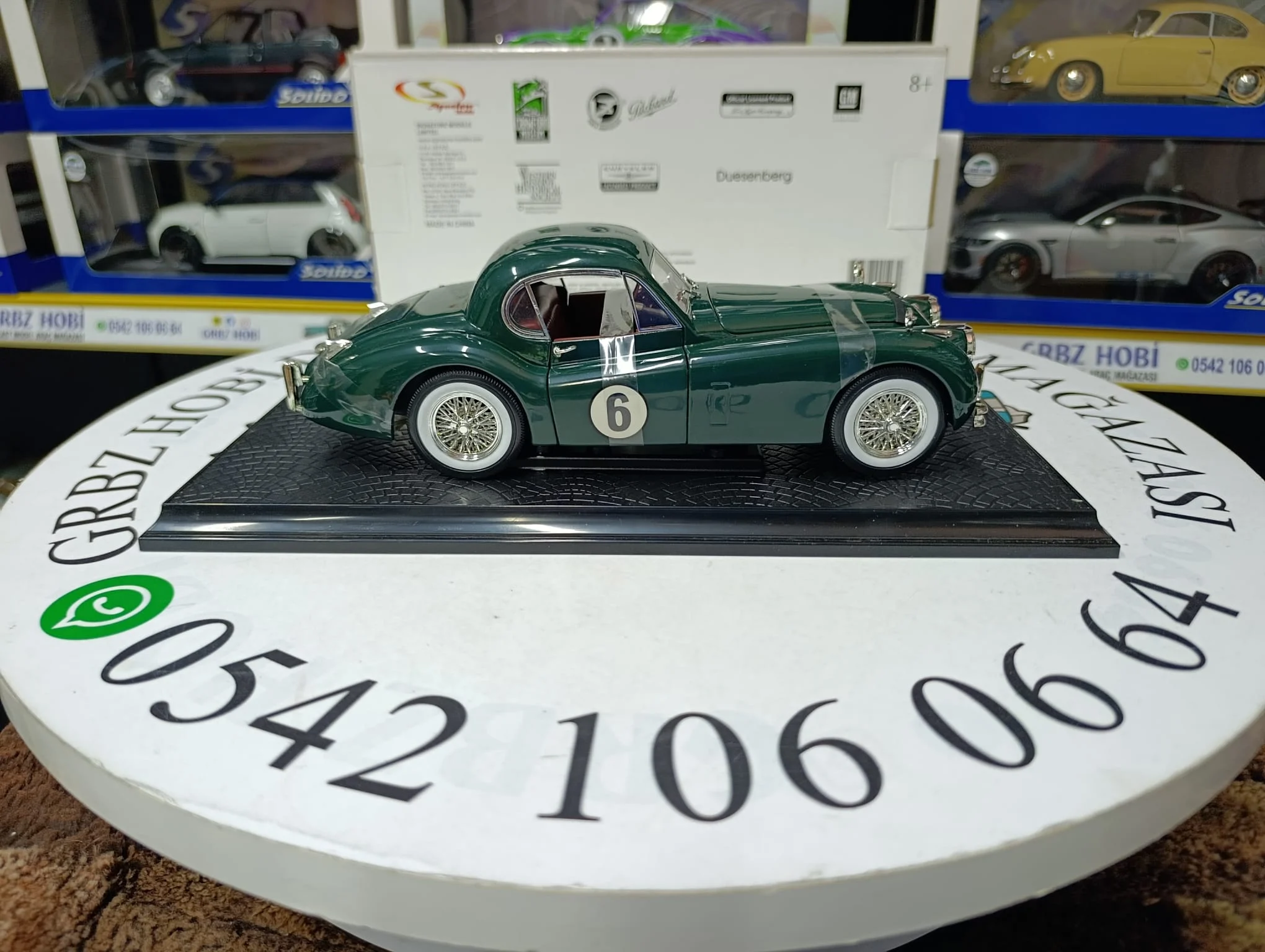 SİGNATURE JAGUAR XK 120 RACİNG 1949 - Görsel 3
