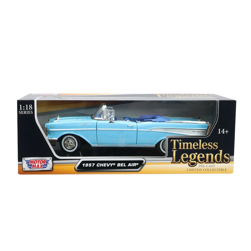 MOTORMAX 1/18 CHEVROLET BEL AİR 1957 - Görsel 2