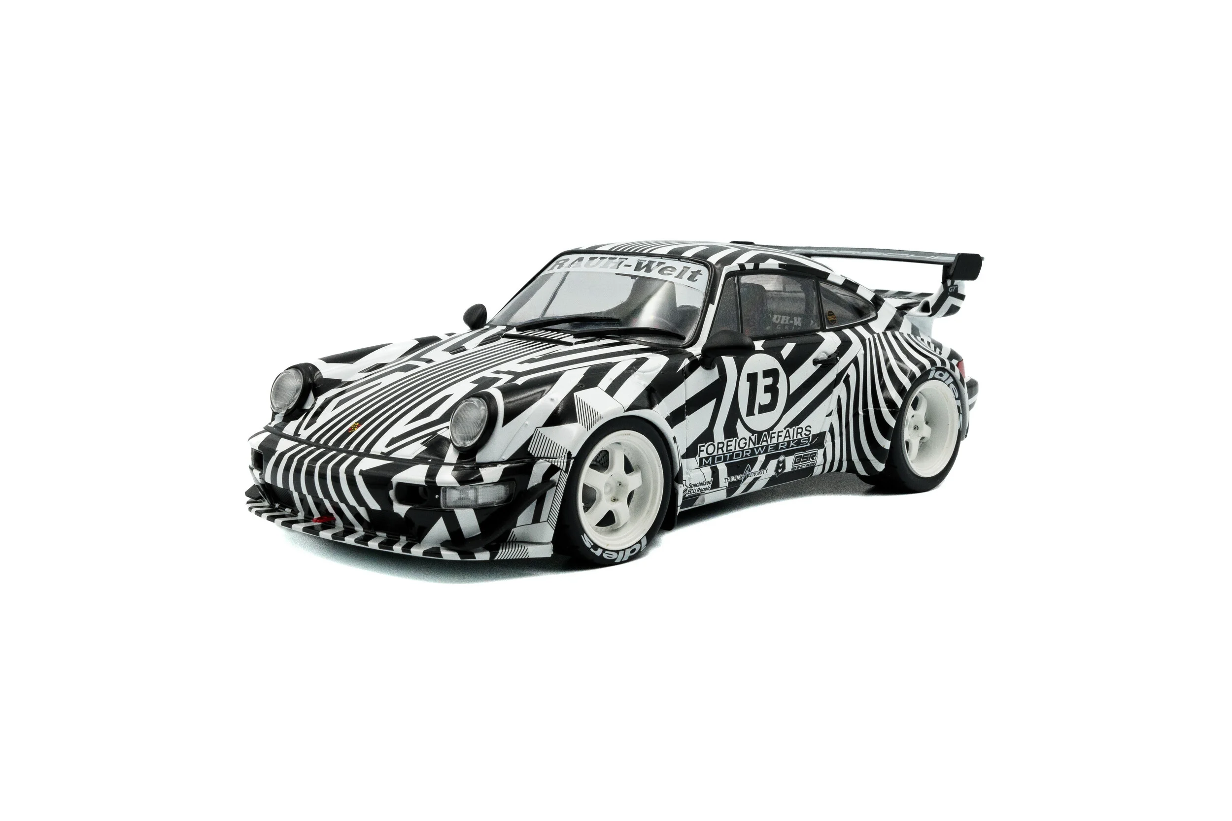 SOLİDO PORSCHE RWB THE ZEBRA 2022 - Görsel 2