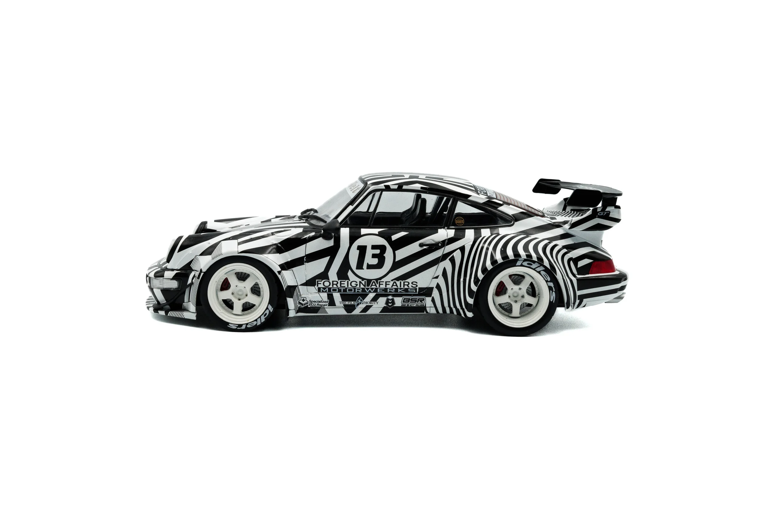 SOLİDO PORSCHE RWB THE ZEBRA 2022 - Görsel 5