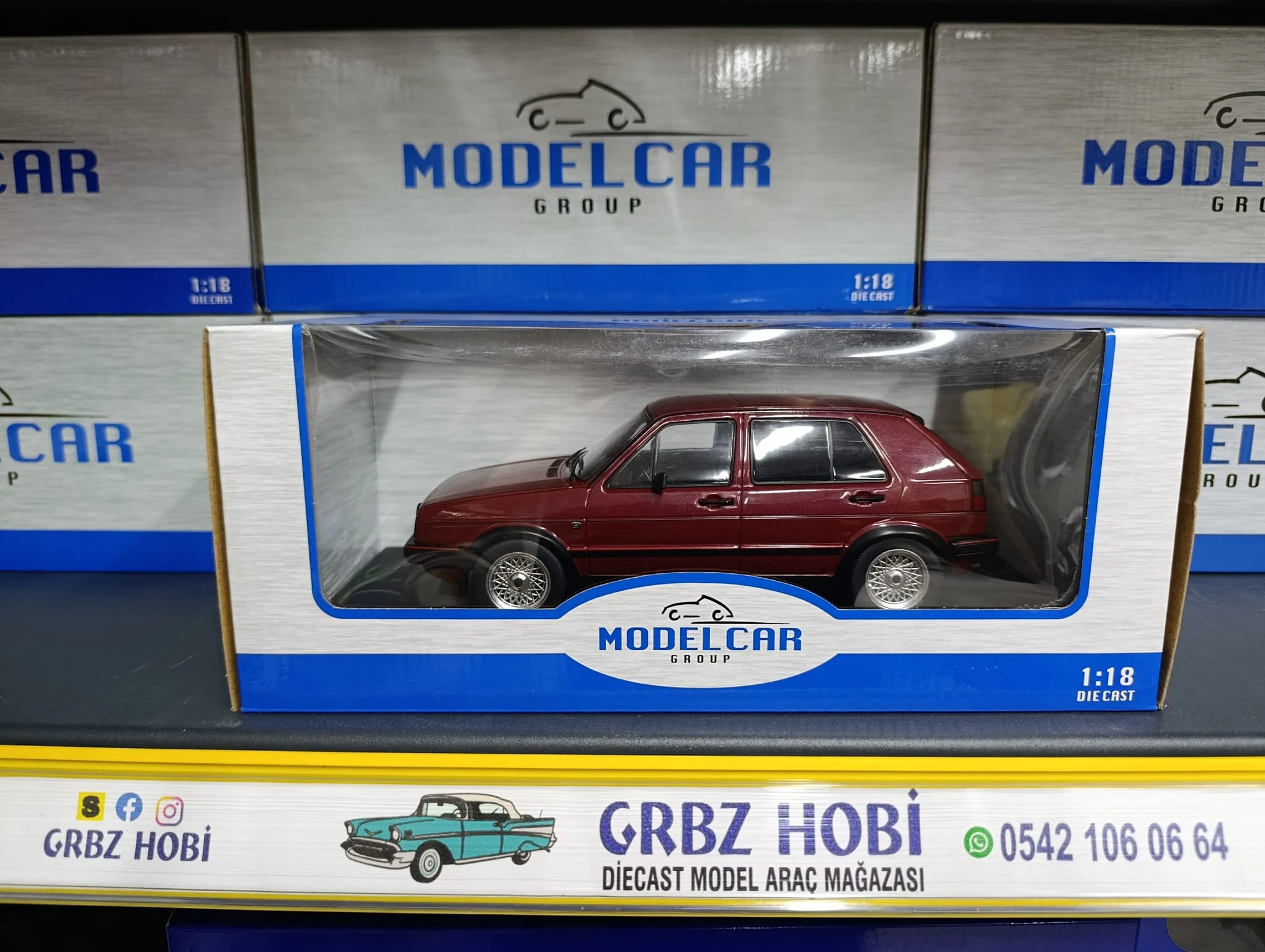 MCG 1/18 Volkswagen Golf II Gti 1984 - Görsel 5