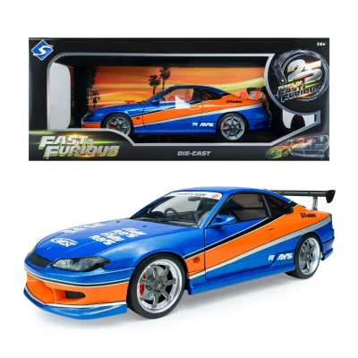 SOLİDO 1/18 Nissan Silvia (S15) Spec-S TOKYO DRIFT – MONA LISA – 2006