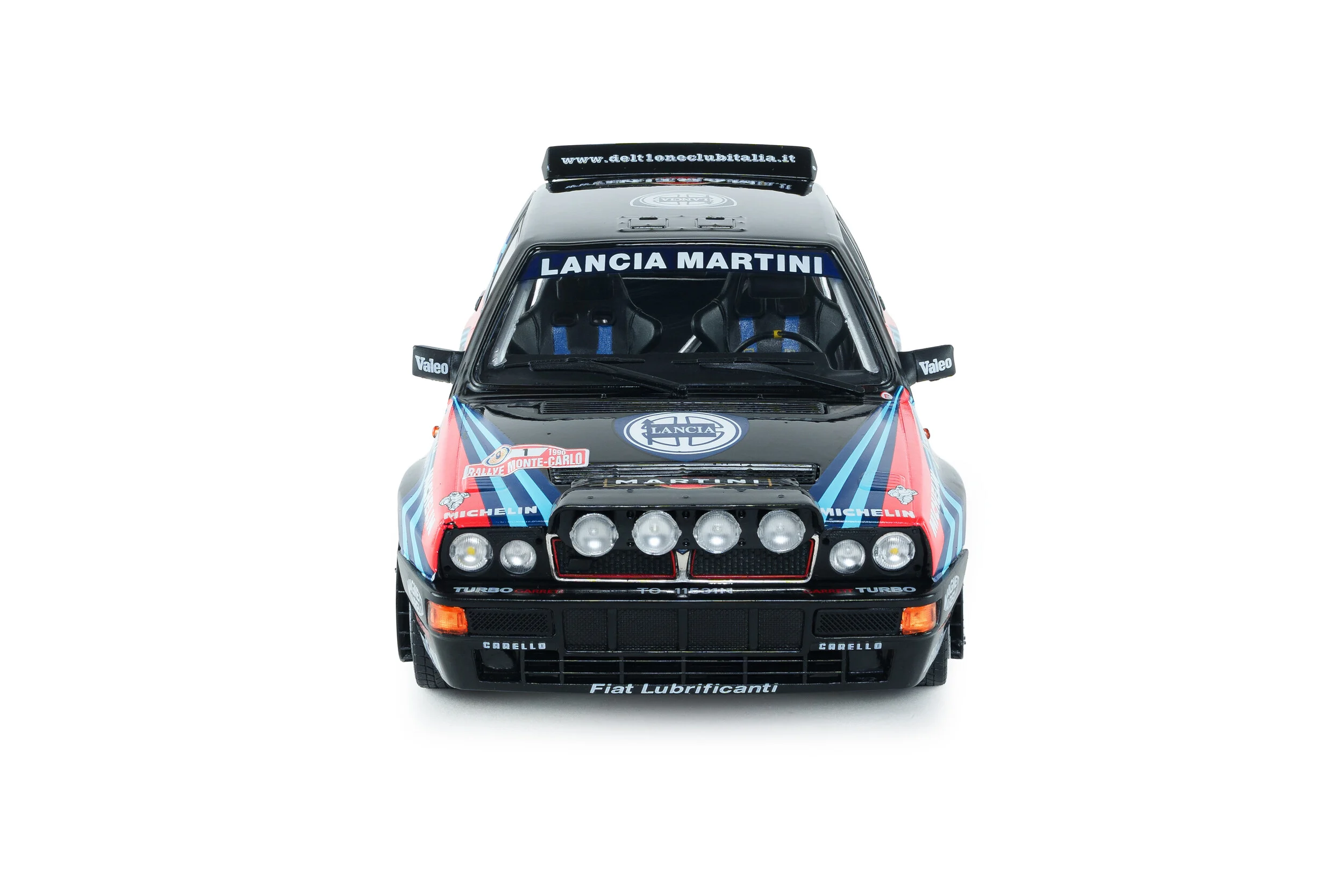SOLİDO 1/18 Lancia Delta HF Integrale TRIBUTE TO BIASON – Rallye Montecarlo – 1990 – A.SACCO - Görsel 9